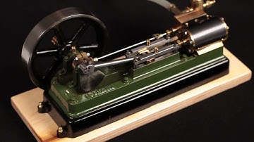 Stuart S50 Model Steam Engine | 100 fps slow motion