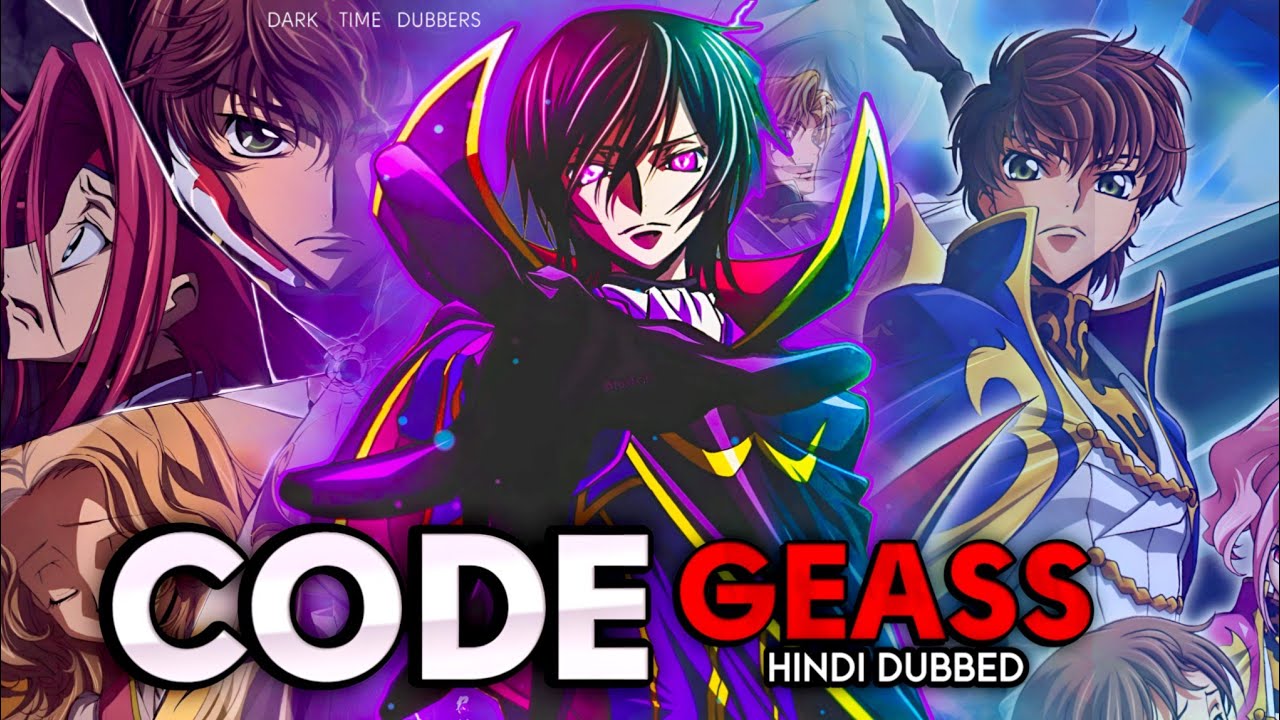 CODE GEASS TRAILER IN HINDI HQ FAN DUBBED DARK TIME DUBBERS YouTube