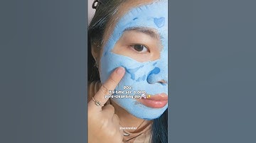 its pore cleansing day🫧 #medicube #koreanbeauty #skincare #mask #skincareroutine#beauty #viral#pores