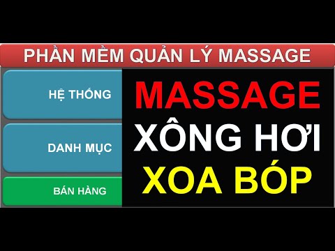 Phần Mềm Quản Lý Massage Xông Hơi TVSOFT 3.5