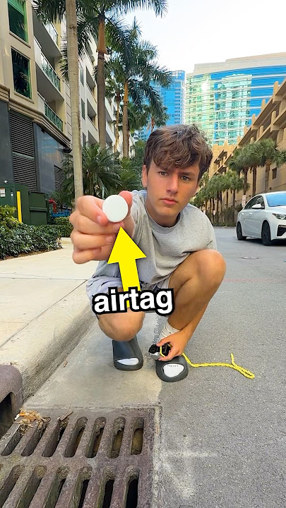 AirTag vs Sewer