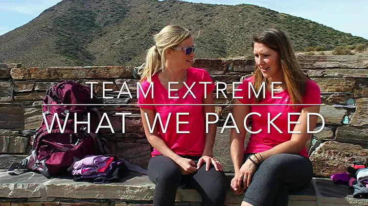 #TeamExtreme - What We Packed for the Amazing Race
