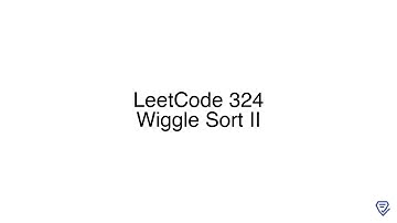 LeetCode 324: Wiggle Sort II