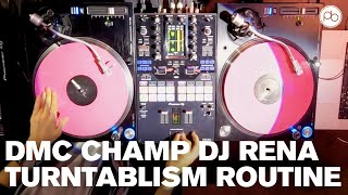 DMC World Champion DJ RENA Turntablism Showcase at Point Blank Los Angeles