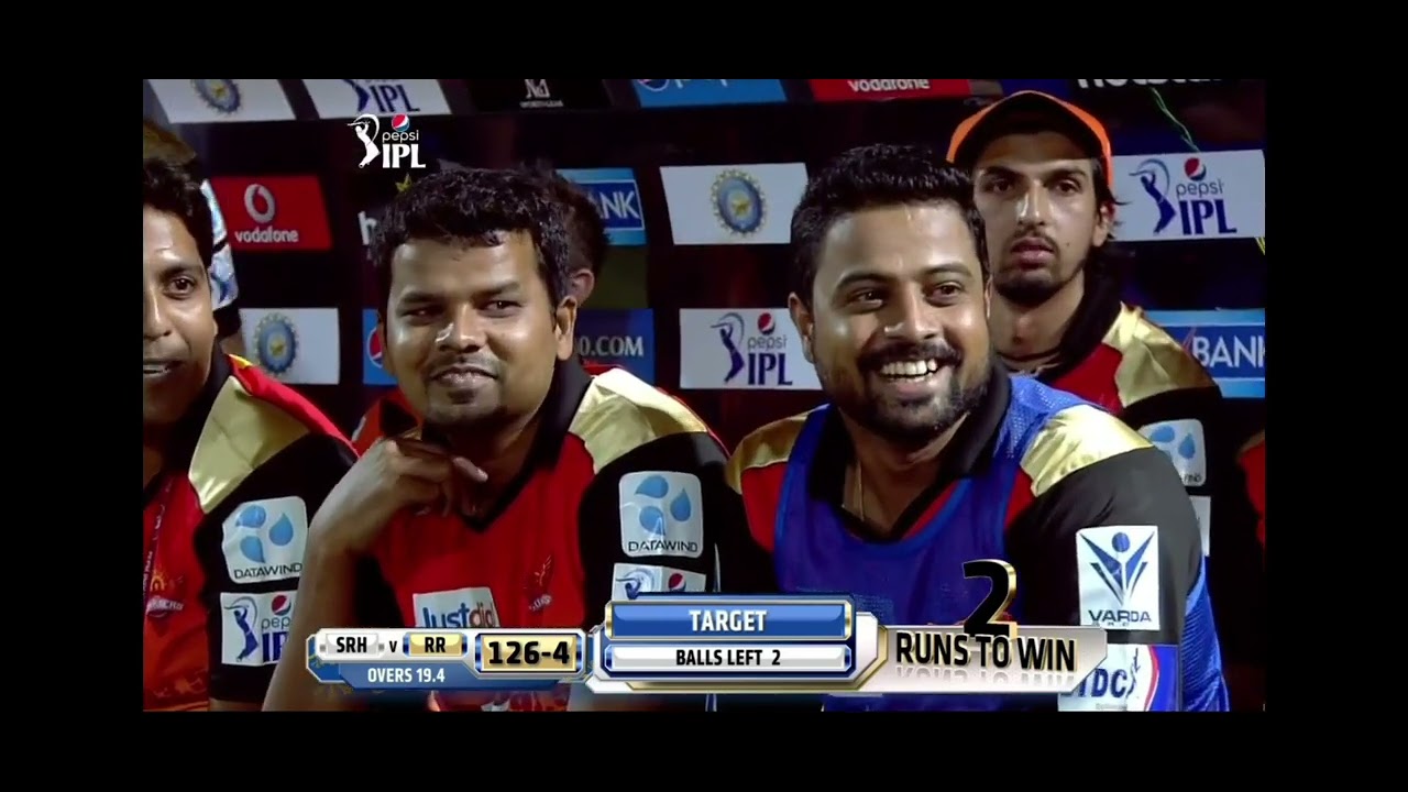 Mi Vs Srh Thriller Last Over | Ipl Best Thriller Match | - YouTube