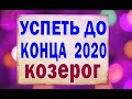 КОЗЕРОГ 🔷  Что УСПЕТЬ до КОНЦА ГОДА? Таро прогноз гороскоп