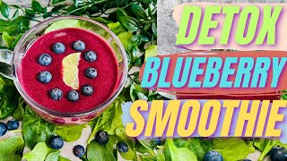 Blueberry Detox Smoothie