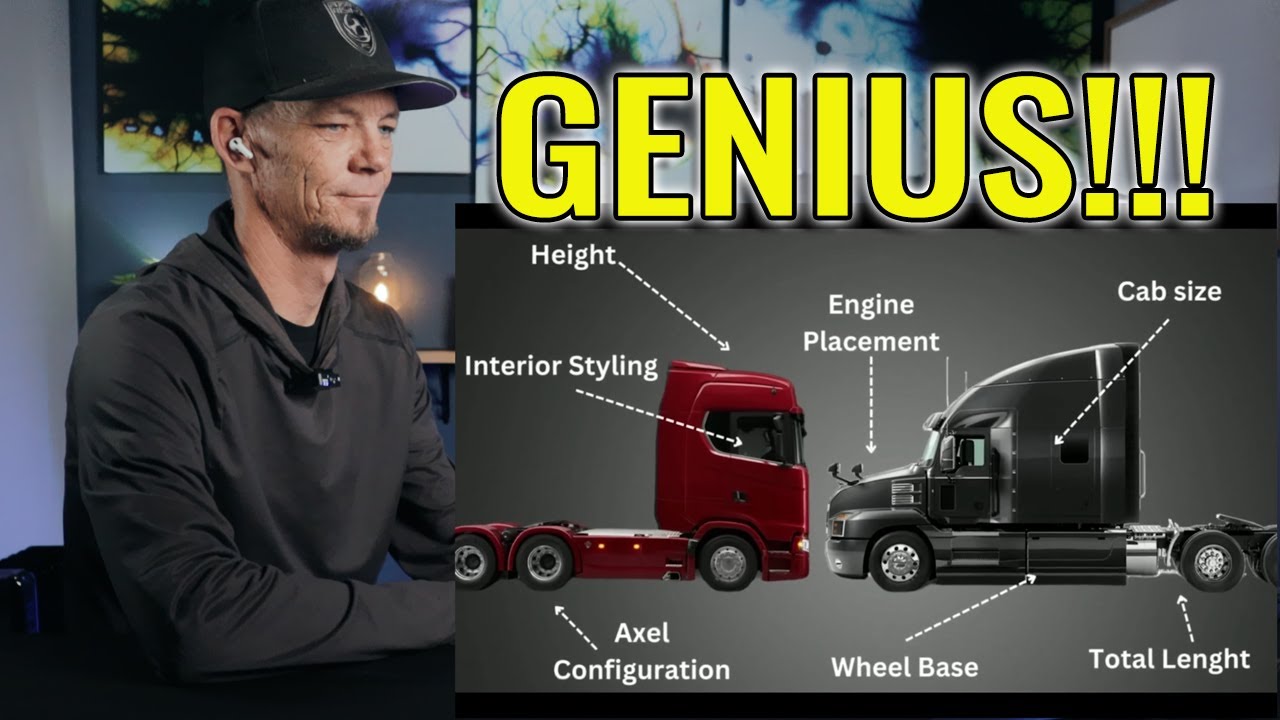 U.S. AMERICAN Reacts to the Difference Between European and American Trucks
