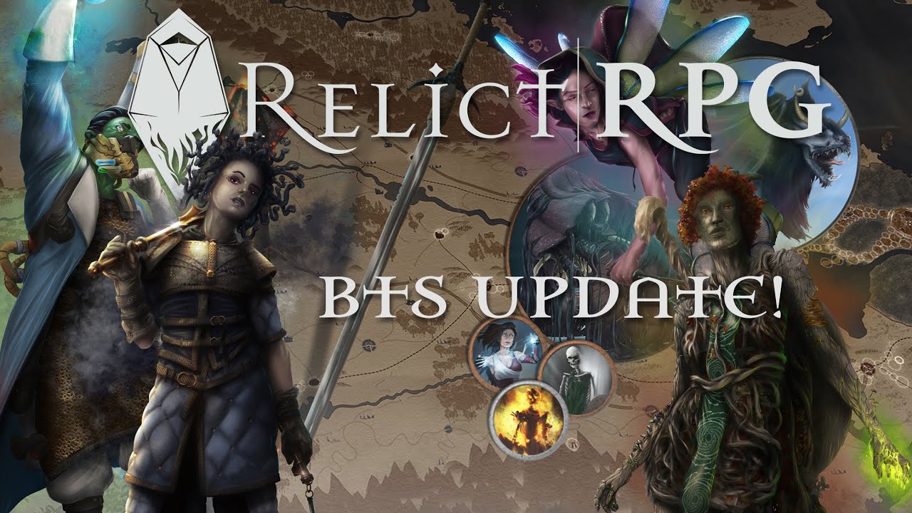 Project Update / Behind the Scenes Merch Preview! Relict RPG - YouTube