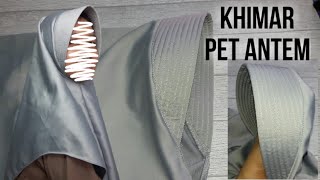 Cara Membuat Pola Jilbab Pet Antem Jahit Khimar