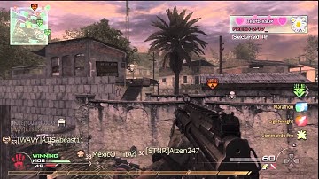 Modern Warfare 2 Multiplayer Gameplay - Call of Duty MW2 - 42 Kills w/ MP5K on Rundown