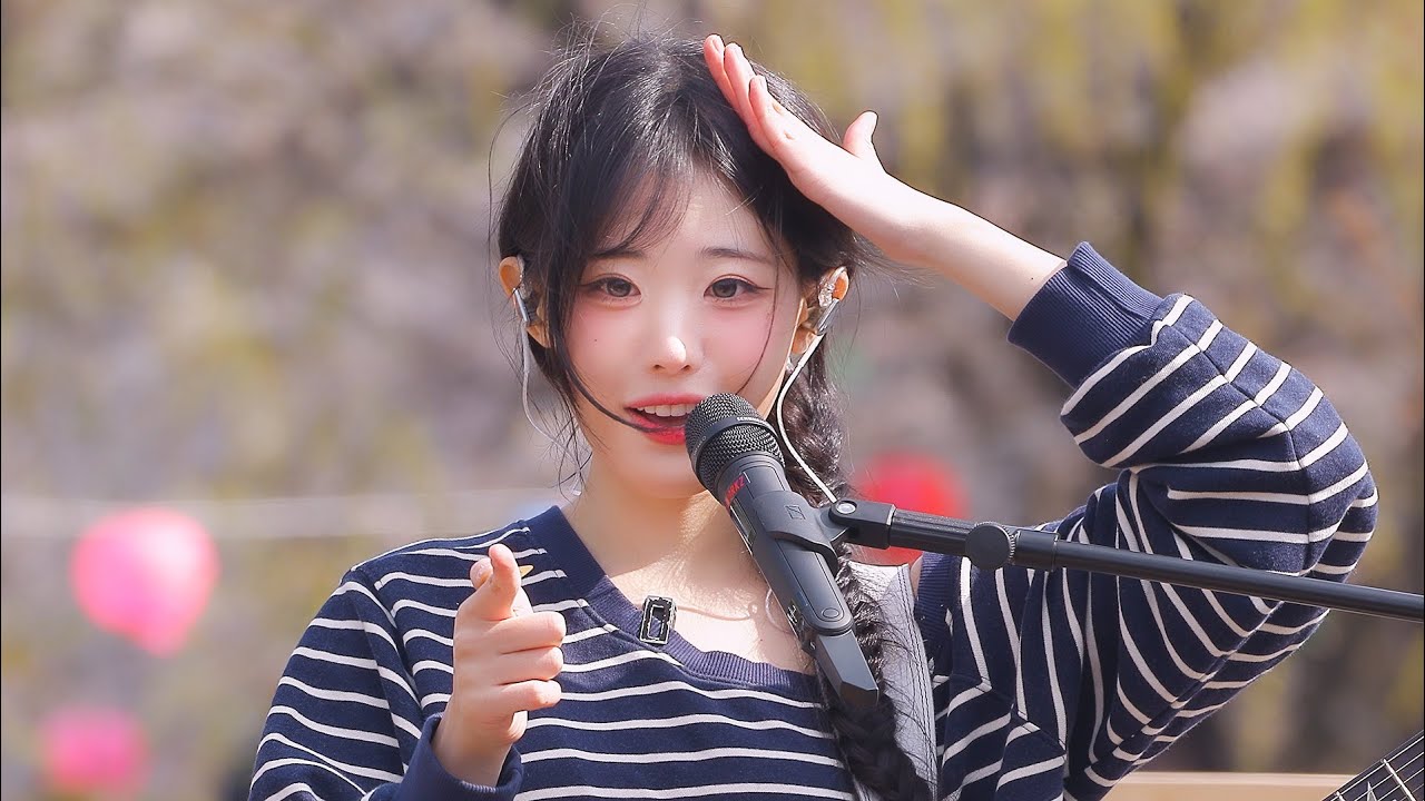 [8K]QWER 히나 직캠 소다 HINA SODA FANCAM 제천 버스킹 250415