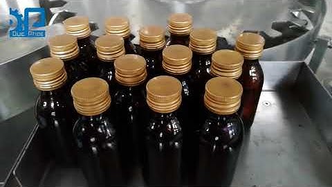 MÁY CHIẾT RÓT 4 ĐẦU XOẮN NẮP TỰ ĐỘNG