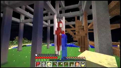 Minecraft: Skyscraper Lobby Hotel Design part 2 2012-07-23a