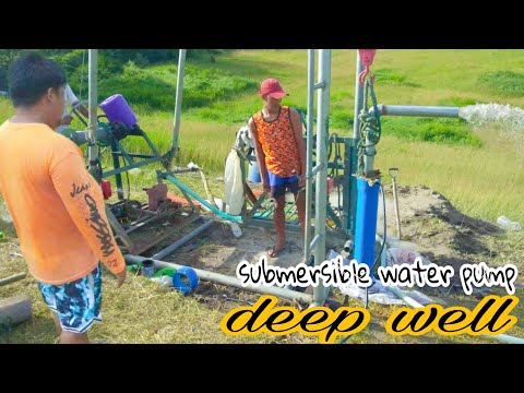 Submersible water pump installation | DEEP