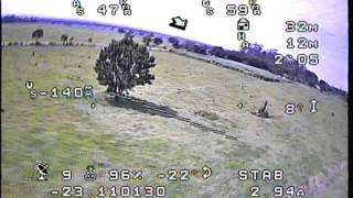 Maiden flight APM Zagi wing at Espelho das asas