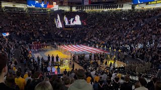 Iowa Hawkeye Wrestling vs Minnesota Gophers entrance and introduction ~ January 30, 2026