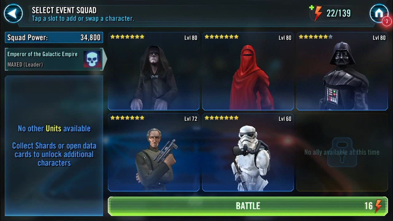 Star Wars Galaxy of Heroes Empire Potency Mod Challenge Tier 23 YouTube Star Wars Galaxy of Heroes Empire Potency Mod Challenge Tier 23 YouTube