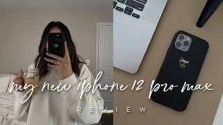 UNBOXING MY NEW IPHONE 12 PRO MAX | ALYSSA LENORE