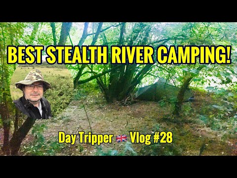 Best Stealth River Camping| River Medway Valley Walk ep.3