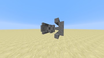 Minecraft Tutorial: Star Builds: TIE-Advanced x1 (AKA Darth Vader