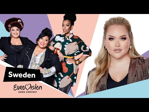 Eurovisioncalls The Mamas - Sweden 🇸🇪 with NikkieTutorials