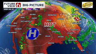 News On 6 Overnight Weather Update | (July 29, 2026 - July 30, 2026)