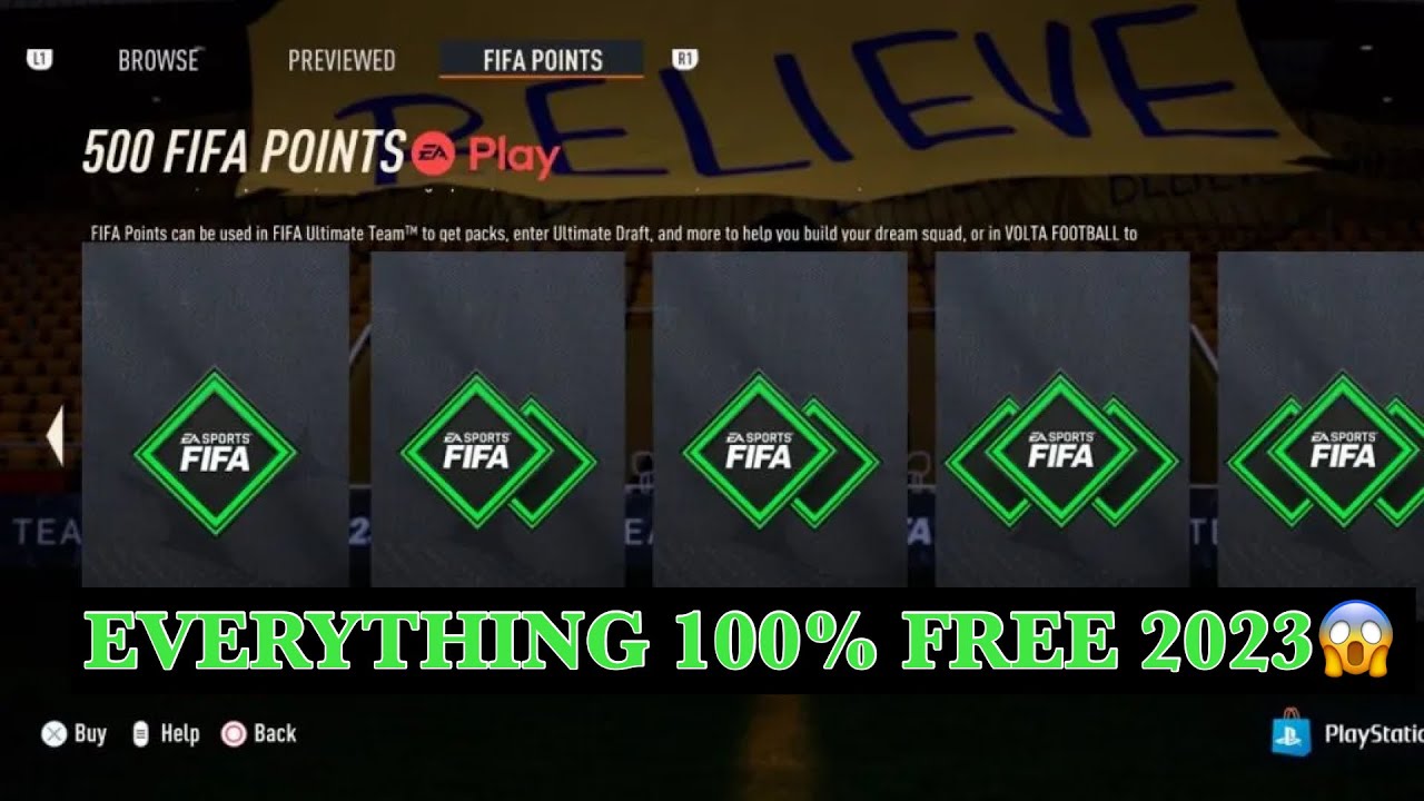 piedestal Kæledyr Forræderi HOW TO GET FREE FIFA COINS IN FIFA 23! How to get FIFA POINTS for FREE!  (WORKING 100% IN 2023) - YouTube
