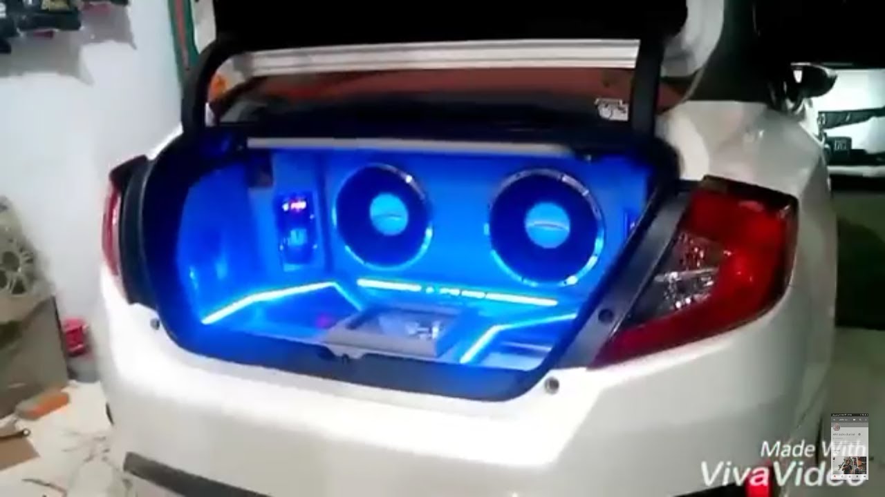 Honda Civic Modifikasi Audio Mobil Honda Civic Turbo Youtube