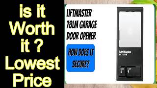 REVIEW LiftMaster 78LM Garage Door Opener Features - Important Information
