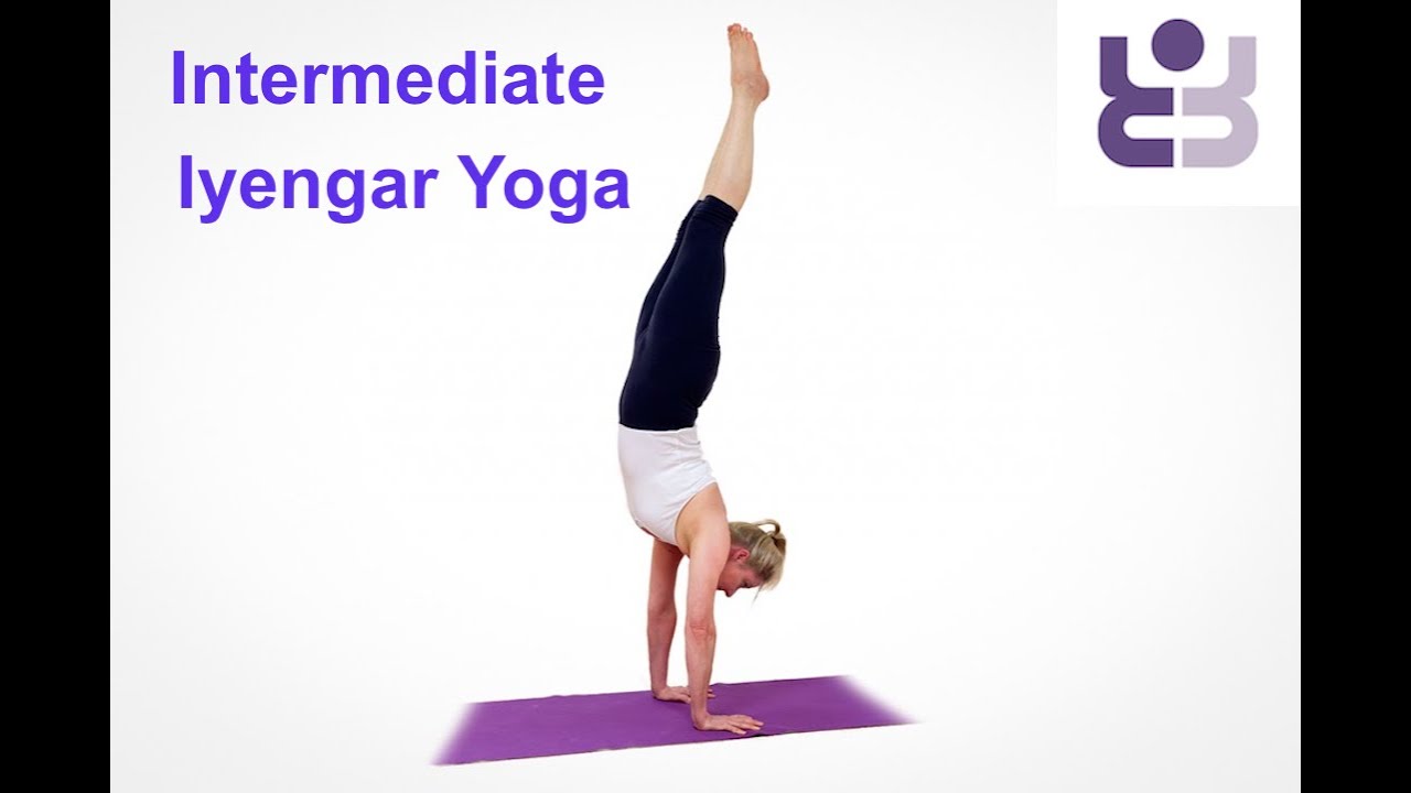 Intermediate Iyengar Yoga Class. Towards Adho Mukha Vrksasana - Handstand