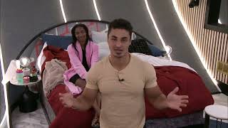 08/18 - Joseph shouts out family, friends, favorite BB players | Big Brother Live Feeds 24 #BB24