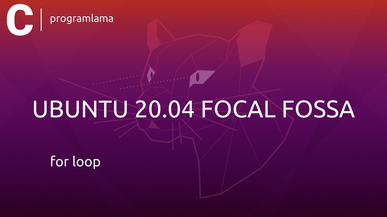 linux | c - for loop - YouTube