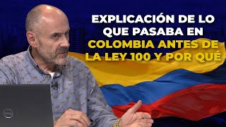 Explicación De Lo Que Pasaba en Colombia Antes De La LEY 100