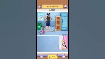 Brain Fever: Puzzle Game - Level 91 - Help the girl to escape.