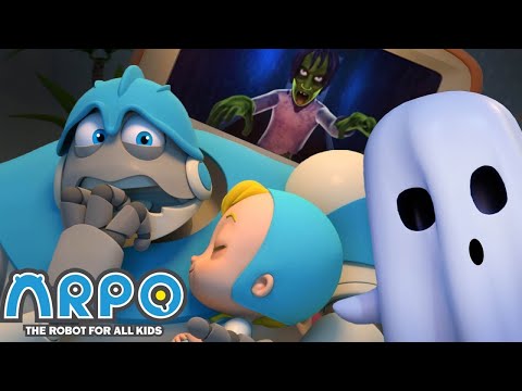 Arpo the Robot | Night ZOMBIE TERROR! +More Funny Cartoons for Kids | Compilation | Arpo and Baby