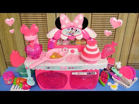 Satisfying with Unboxing & Review Pink Minnie Mouse Kitchen Play Set S