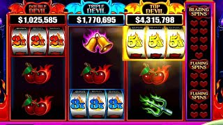 DOUBLE DEVIL SLOTS MACHINE JACKPOT MASSIVE CASINO SLOT  $17,70,695