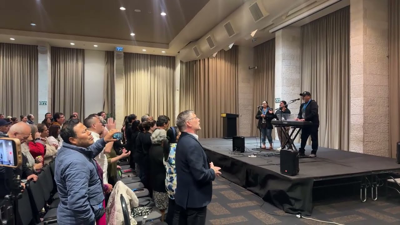 Encuentro en Jerusalén con el Ps Manuel Sierra 