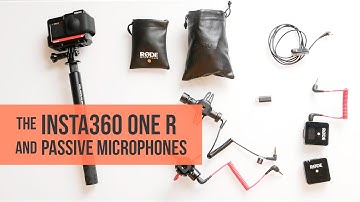 INSTA360 ONE R and PASSIVE MICS with a NEW, INOFFICIAL FIRMWARE | Comprehensive Test | Does it work?