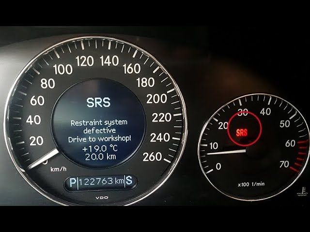 Mercedes Srs Light Diagnosis And Reset