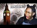 AMERICAN REACTS TO LONDON 2024 NEW YEARS FIREWORK SHOW FOR THE FIRST TIME!!! 🤯🎇