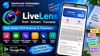 LiveLens – Scan, Extract & Translate Text | Official App Demo screenshot 4