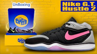 UNBOXING NIKE GT HUSTLE 2 - Em português PT-BR (HUSTLE 2 É BOM?)