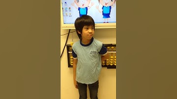 10 years old Boy with Fast mental Arithmetic