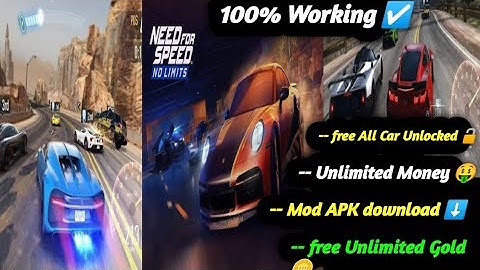 Need For Speed TM No Limits Mod APK ( Unlimited 🤑 Money ) 2023_MAARJ_Gaming