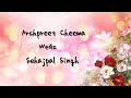 Wedding ceremony  arshpreet cheema weds sehajpal singh  global vision  mob 90415 76023