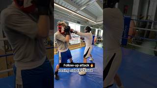 Follow-up attack 🔥. #boxingclubepicentr #boxing #epicentrboxing #врек #training #бокс #городок