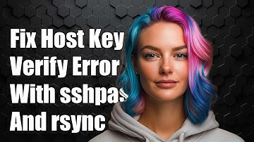 Fixing Host Key Verification Failed Error with sshpass and rsync