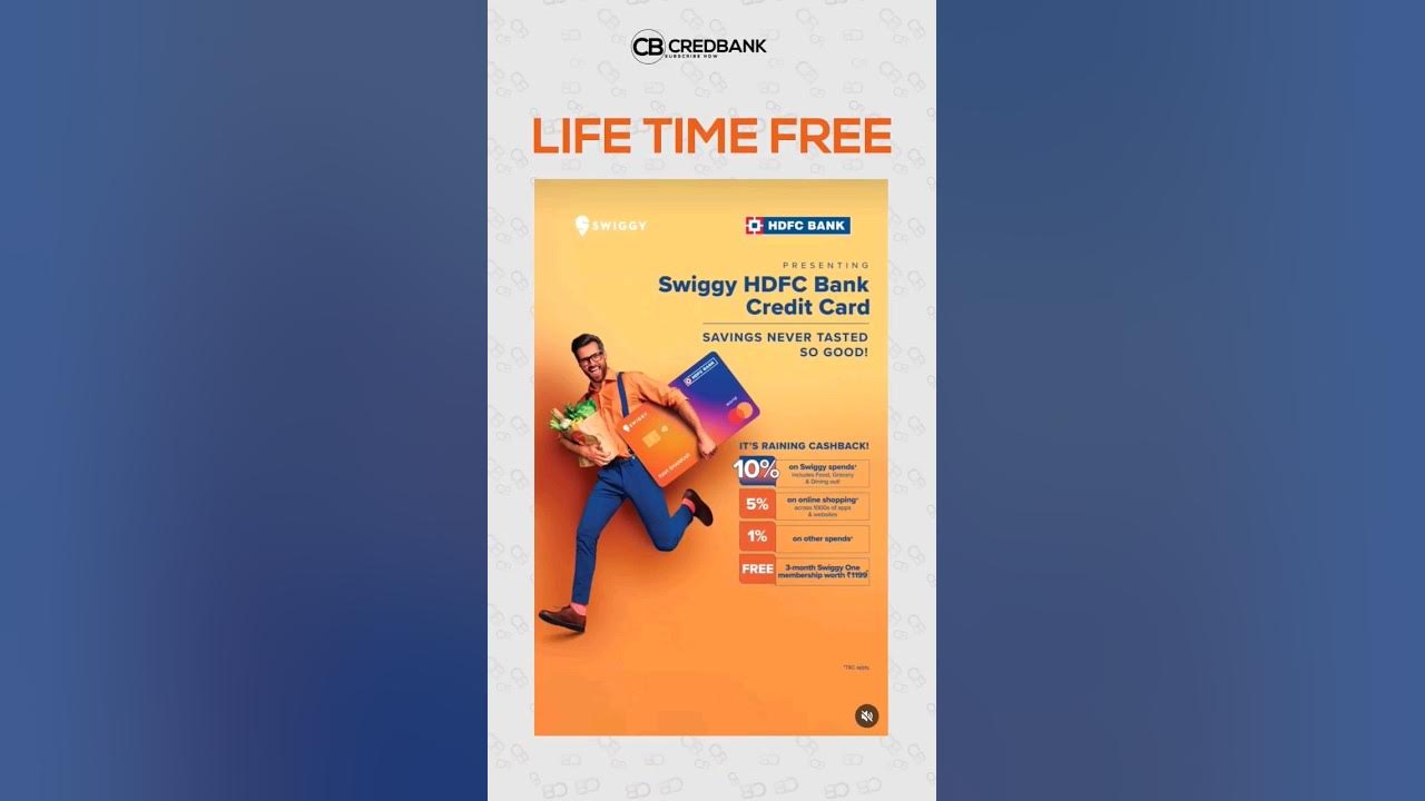 swiggy-hdfc-credit-card-lifetime-free-swiggy-hdfccreditcard-youtube